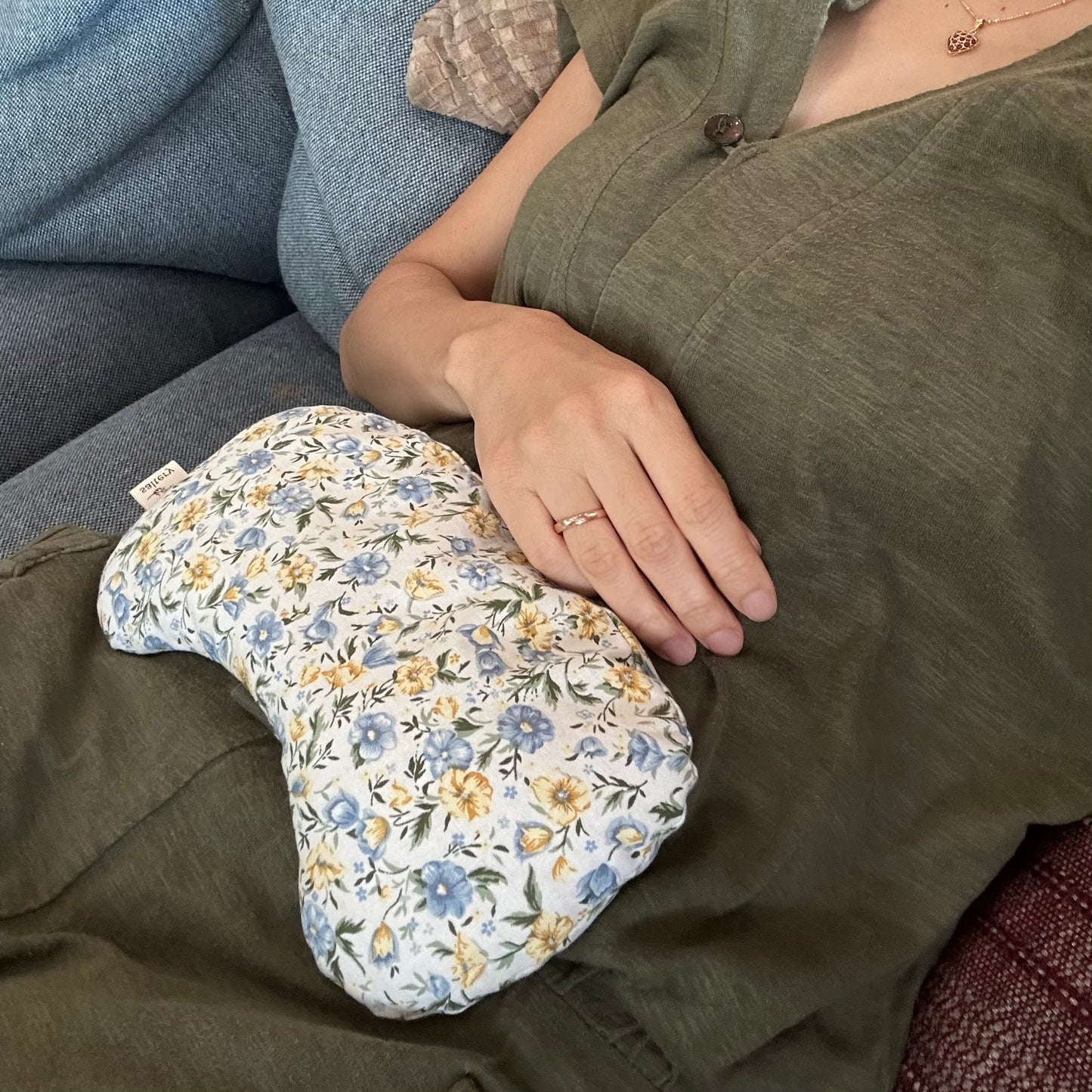 Bean-shaped Heating Pad