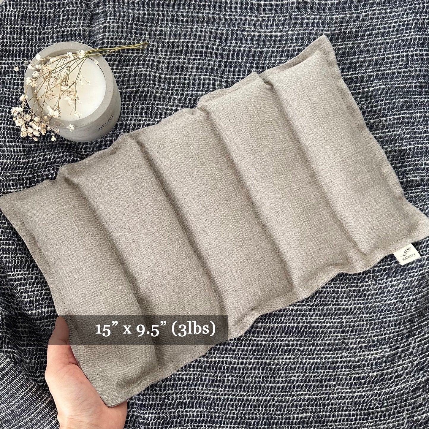 15"x9.5" Linen Heating Pad