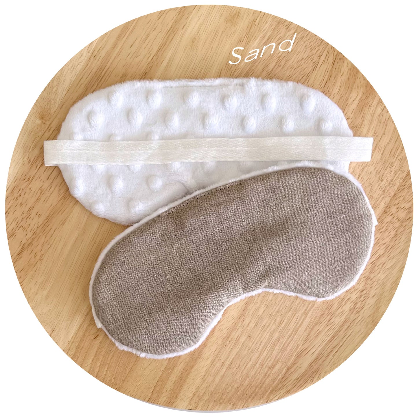 4 Layer Pure Linen Sleep Mask